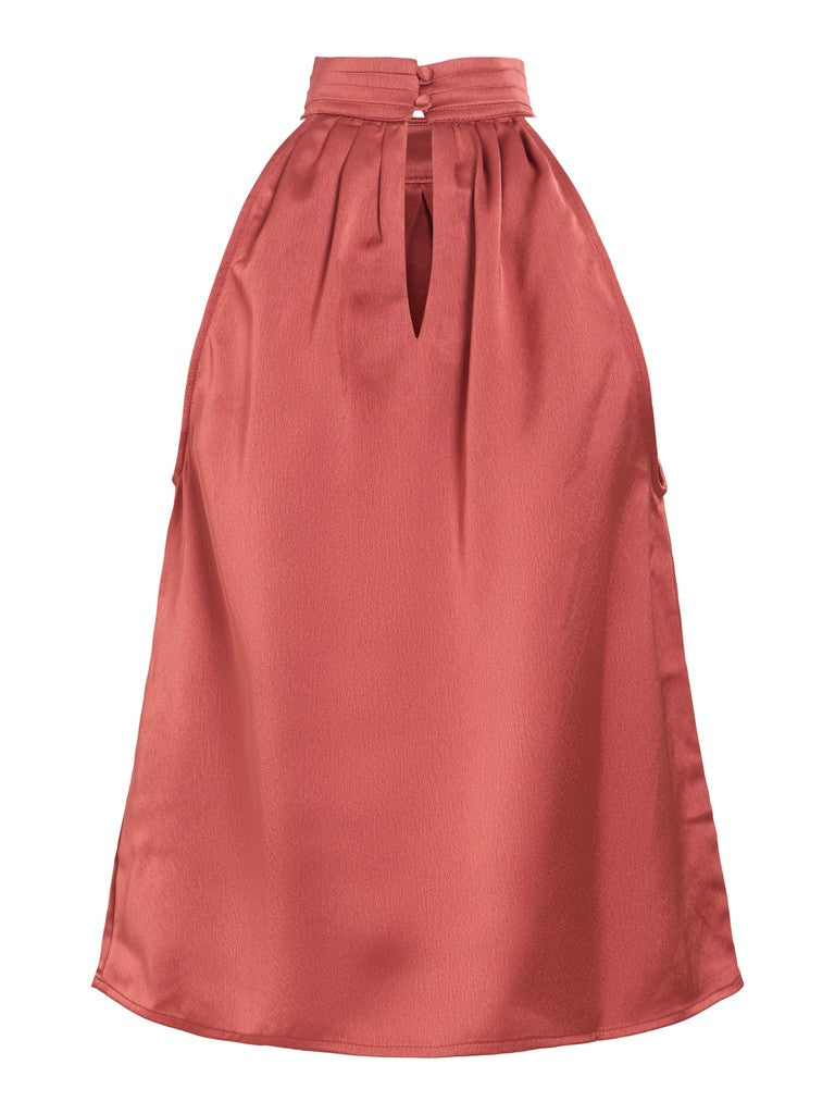 Vienid Halterneck top - Marsala